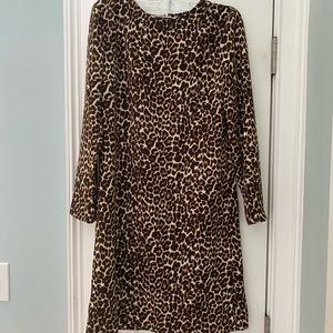 J. Crew womens dress cheetah print